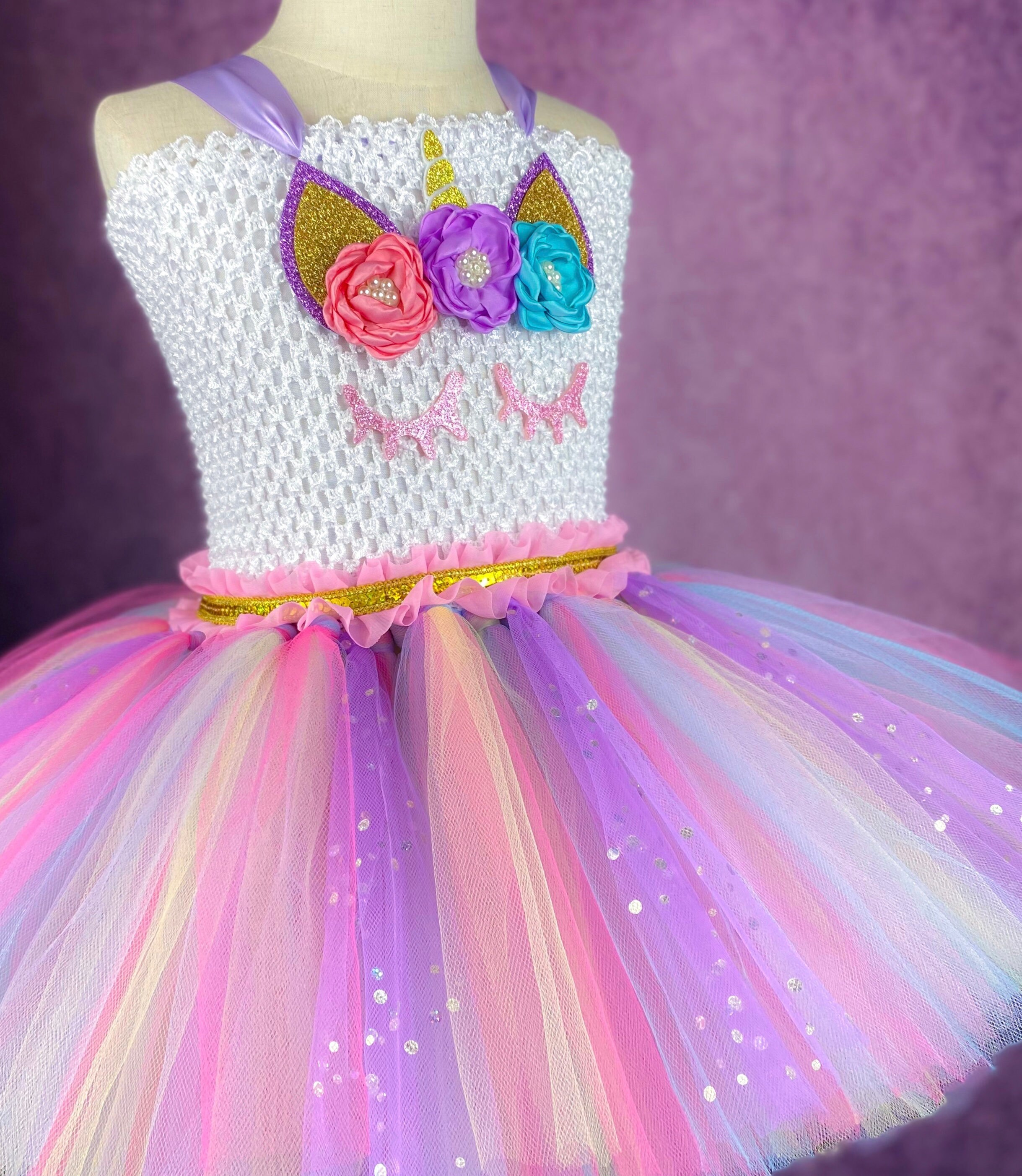 HOT ! Unicorn Dress Size 10 Birthday Dress For Unicorn Dress Size 14 Size 10-12 YTDSCS Kids HOT ! Unicorn Dress Size 10 Birthday Dress For Unicorn Dress Size 14 Size 10-12 YTDSCS Kids