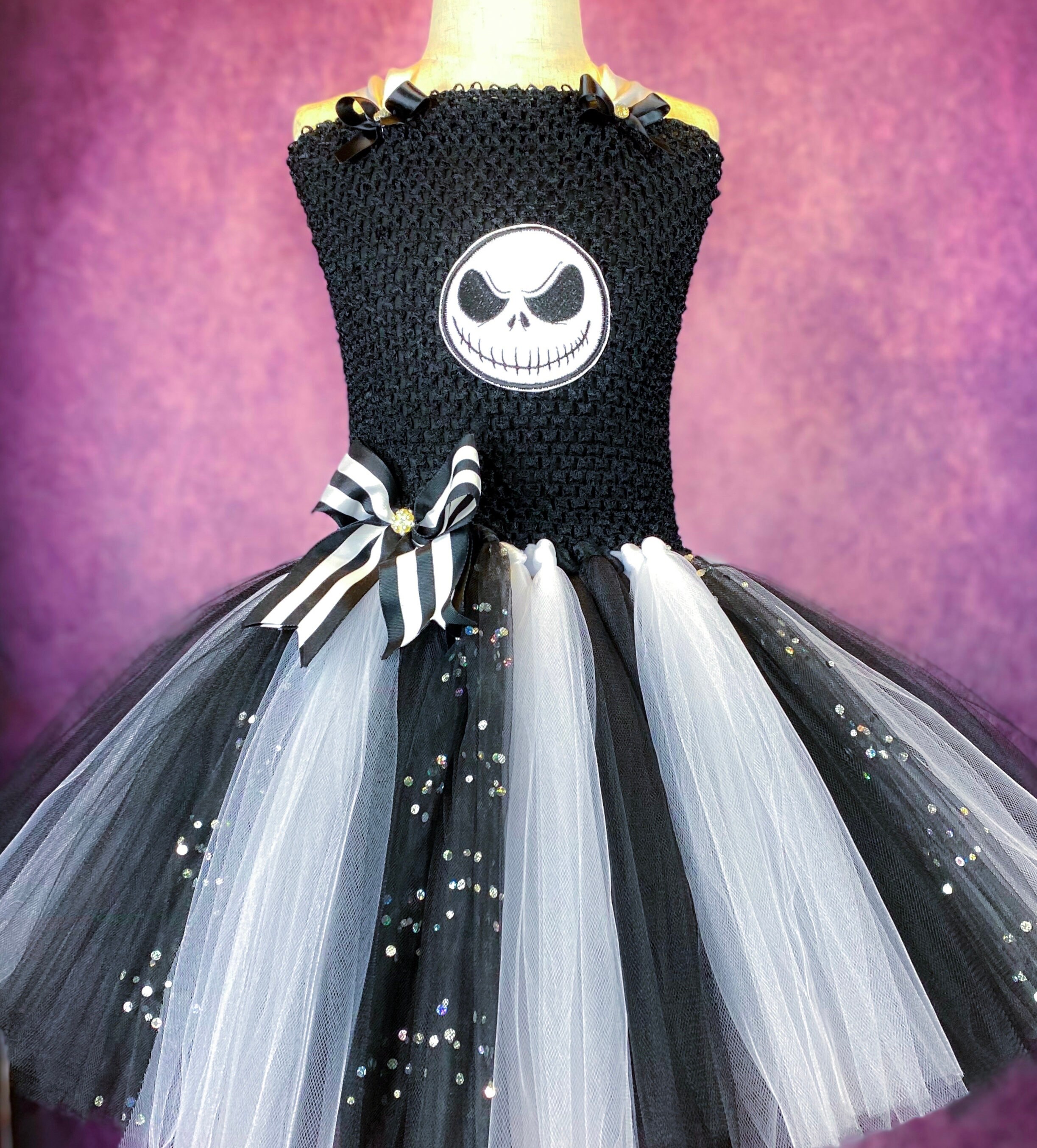 Adult Jack Skellington Nightmare Before Christmas Halloween Party Pageant  Dress - Etsy