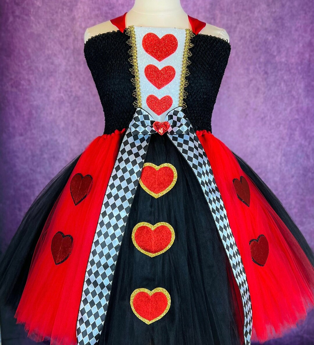 Alternate Queen of Hearts Dress adult - Etsy