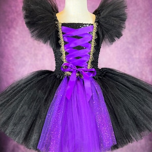 Maleficent Evil Villain Sleeping Beauty Halloween Costume Princess Party Pageant (Adult)