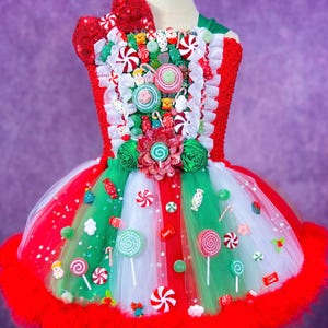 Christmas Candyland Dress - Etsy