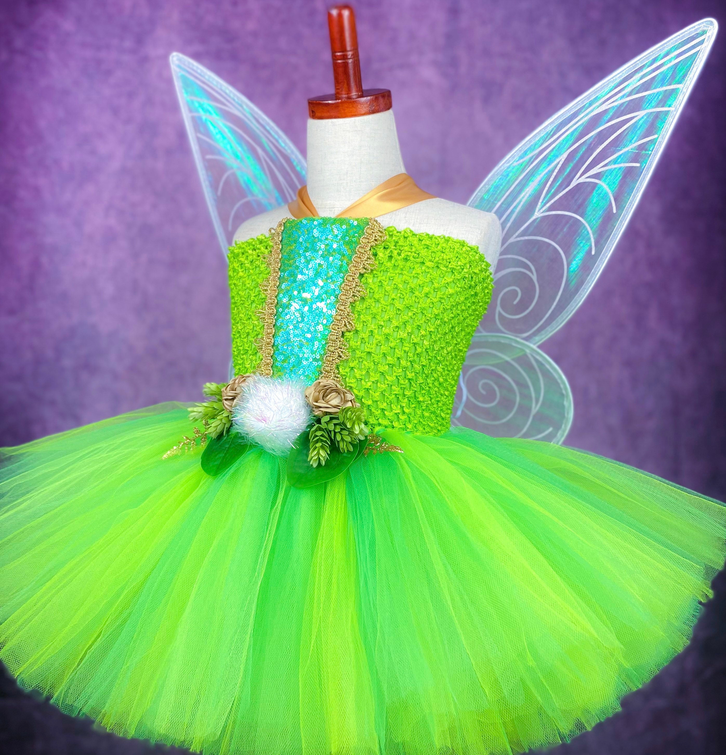Tinkerbell Fairy Costume Dress & Wing Set: Adult Party Outfit - Etsy