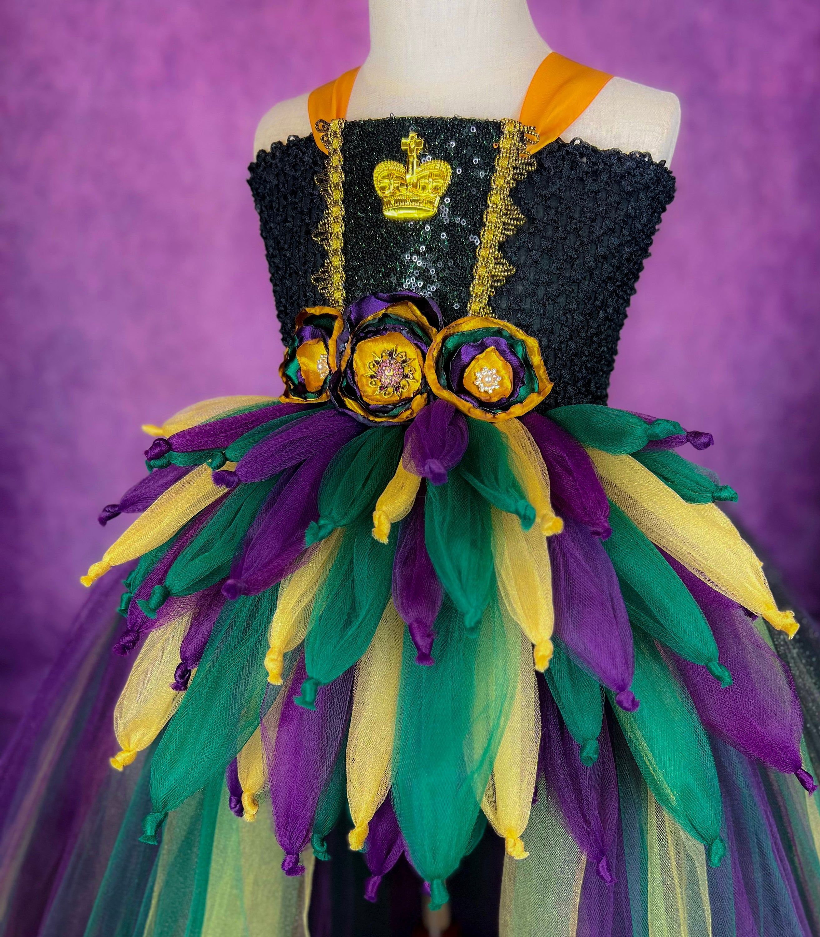 Mardi gras pageant outfit hotsell