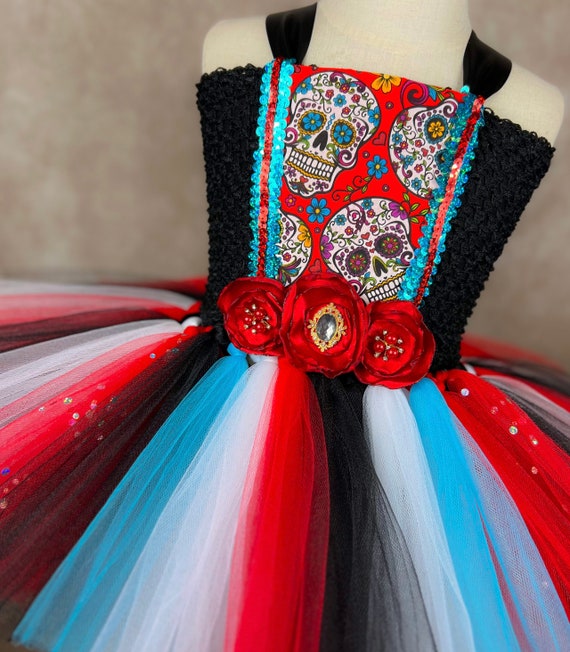 Sugar Skull Dress adult - Etsy
