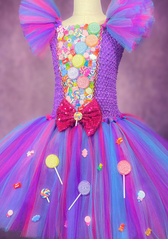 Candy Queen Costume Adult Purple Dress Candy Queen Costume Adult Purple Dress