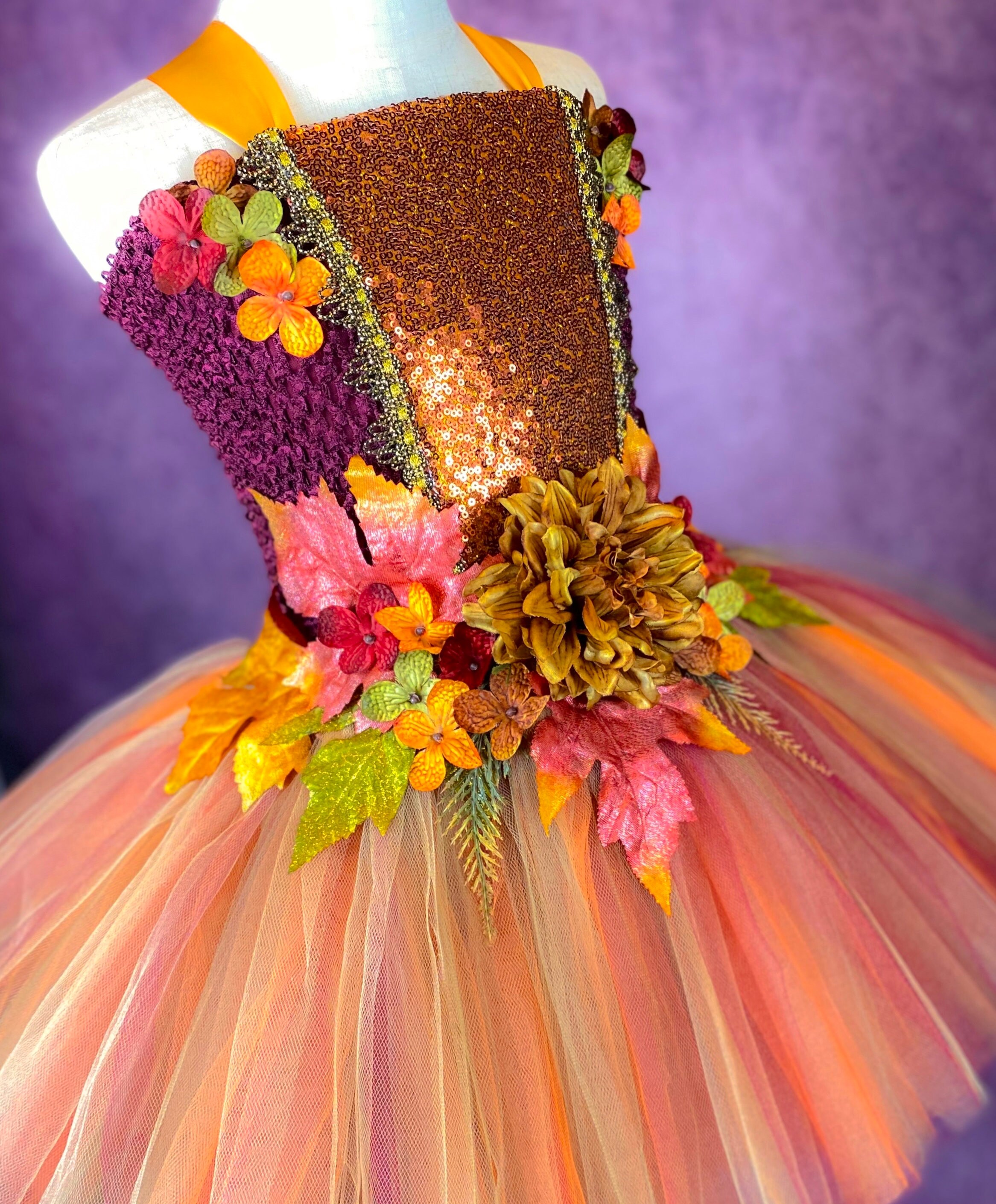 green emerald velvet dress Girls Fall Dress | Fall Sparkle Tutu Dress main image 1