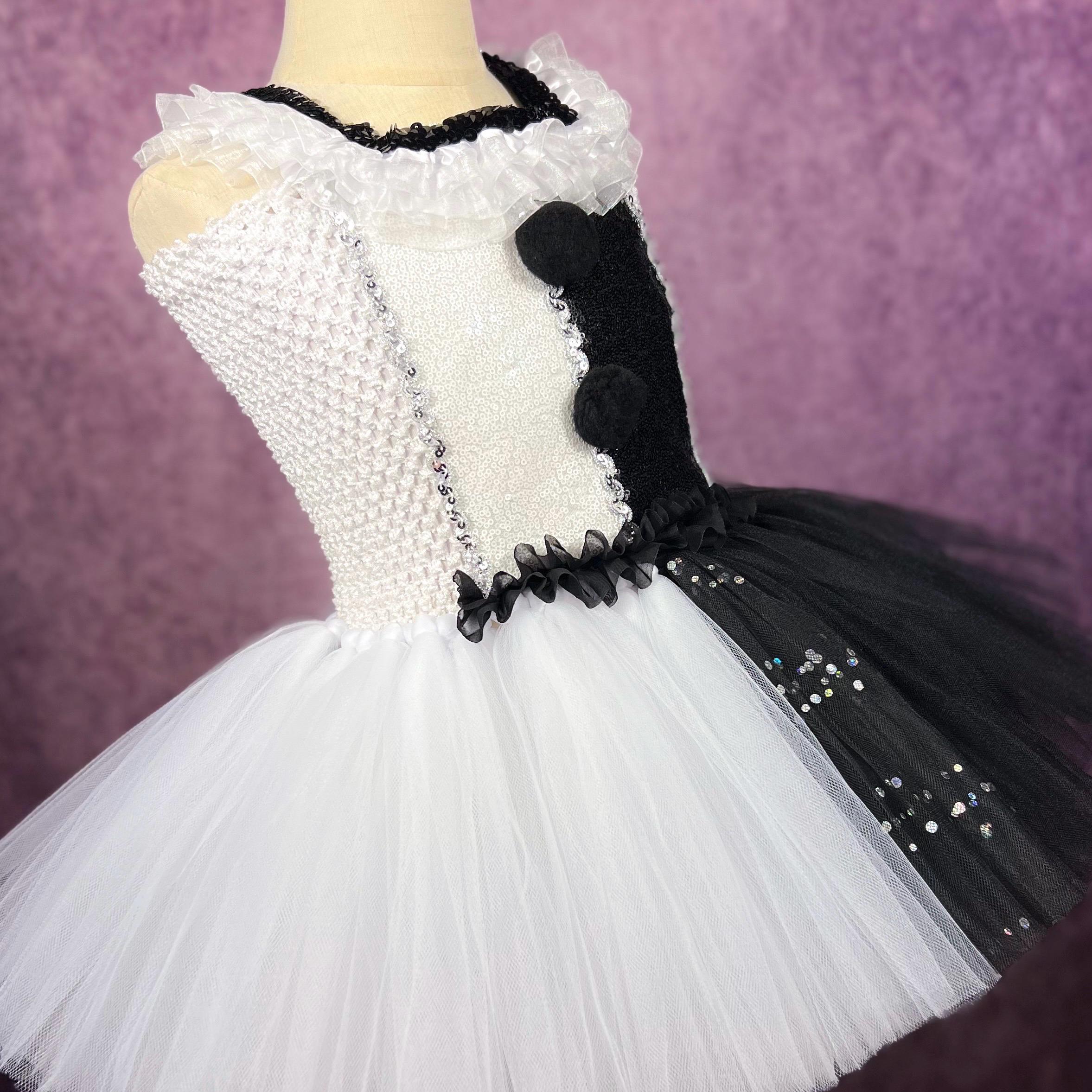 Terrifying Black White Evil Circus Clown Birthday Party Pageant ...