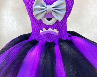 Disfraz de Evil Purple Minion para bebés y niños pequeños Purple Minion  Tutu Dress Purple Minion Dress Purple Minion Costume Evil Minion -   México