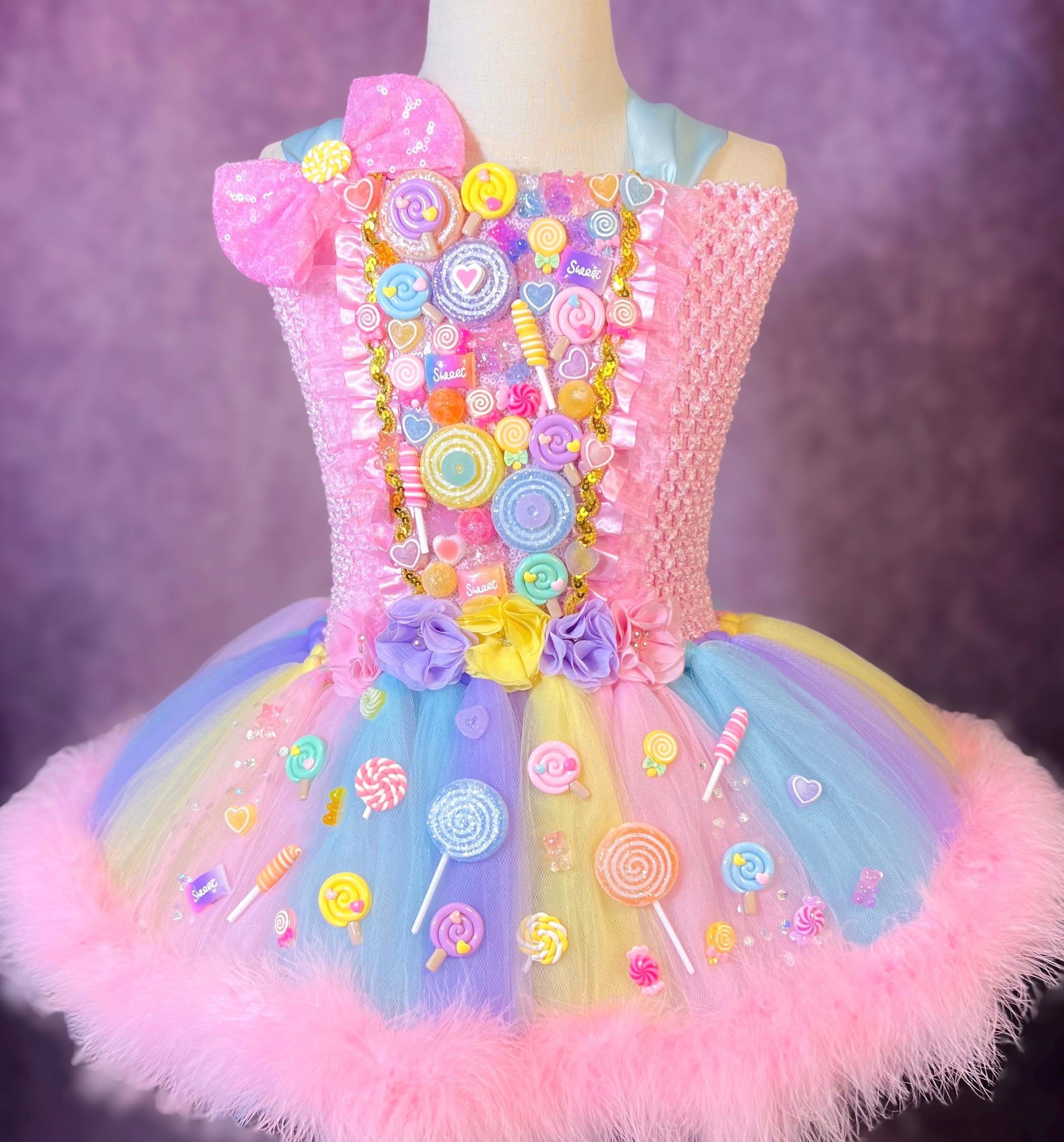 Adult Spring Rainbow Candyland Halloween Costume Tutu Dress - Etsy