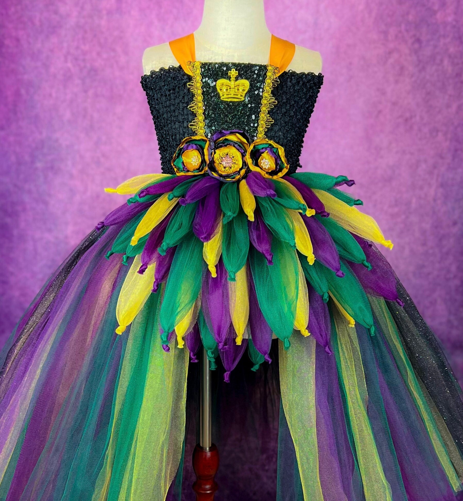 mardi gras dress