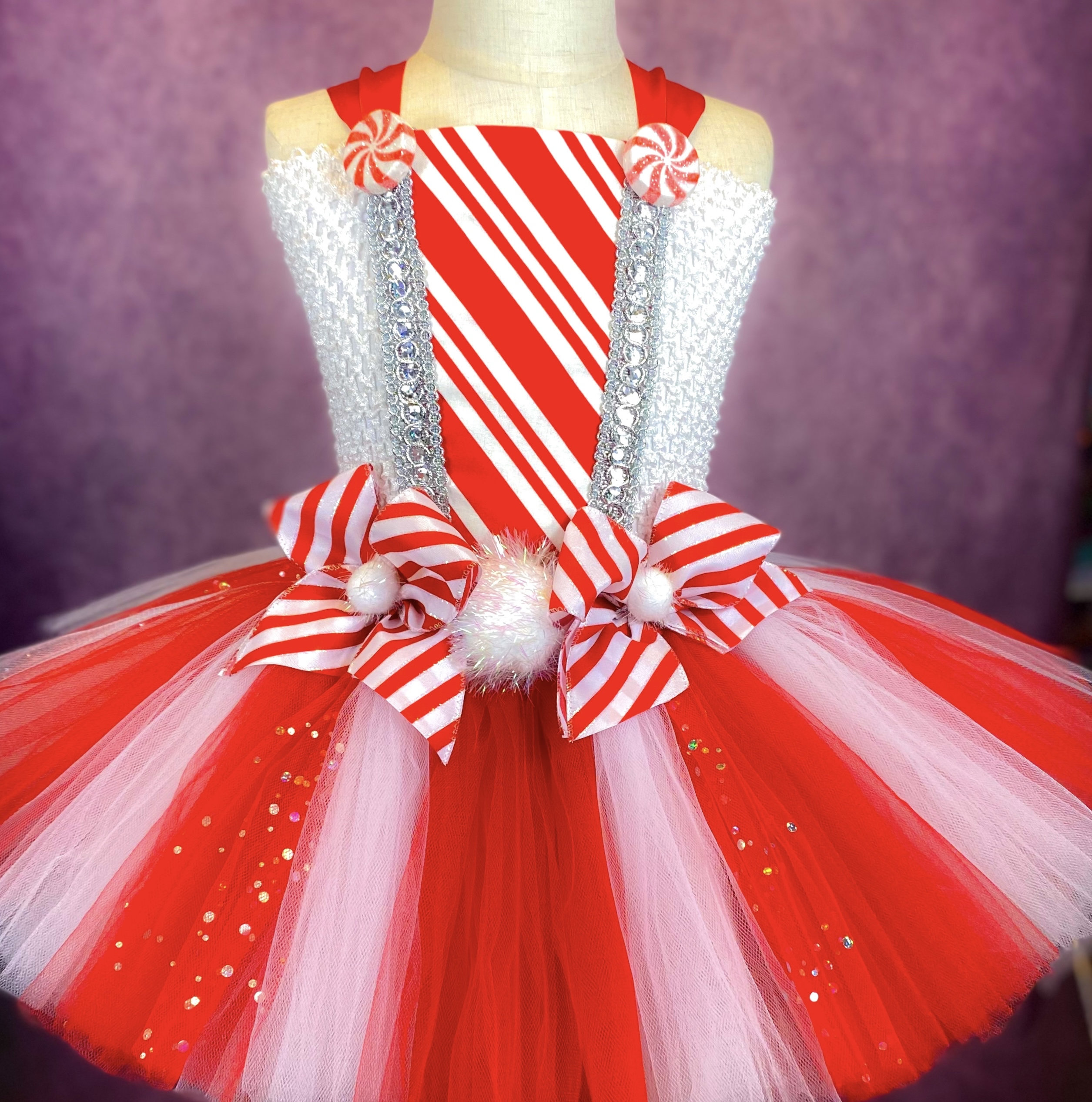 peppermint christmas dress Pepperment Candy Holiday Dress