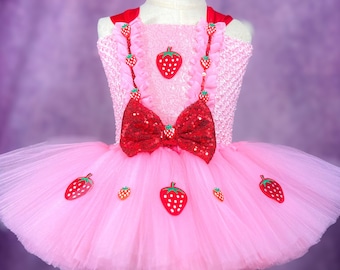 Strawberry Princess Pageant Dress