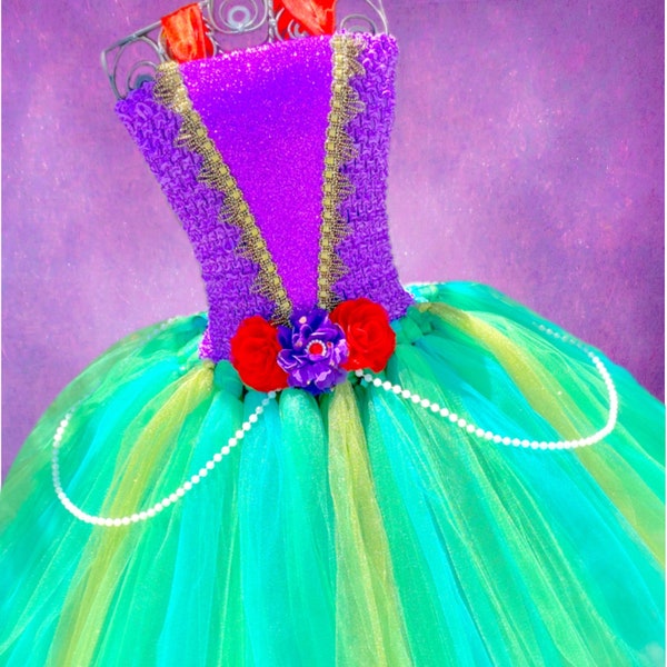 Vestido Princesa Ariel (Adulto)