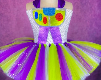 Buzz Lightyear Inspired Tutu Dress: Birthday Costume