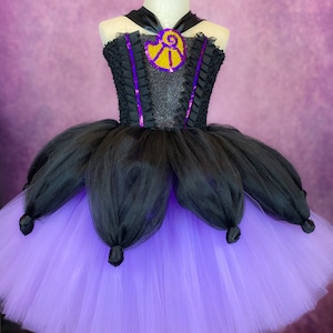 Ursula Sea Witch Tentacle Villain Halloween Costume Party Pageant Dance Recital Character Dining Dress