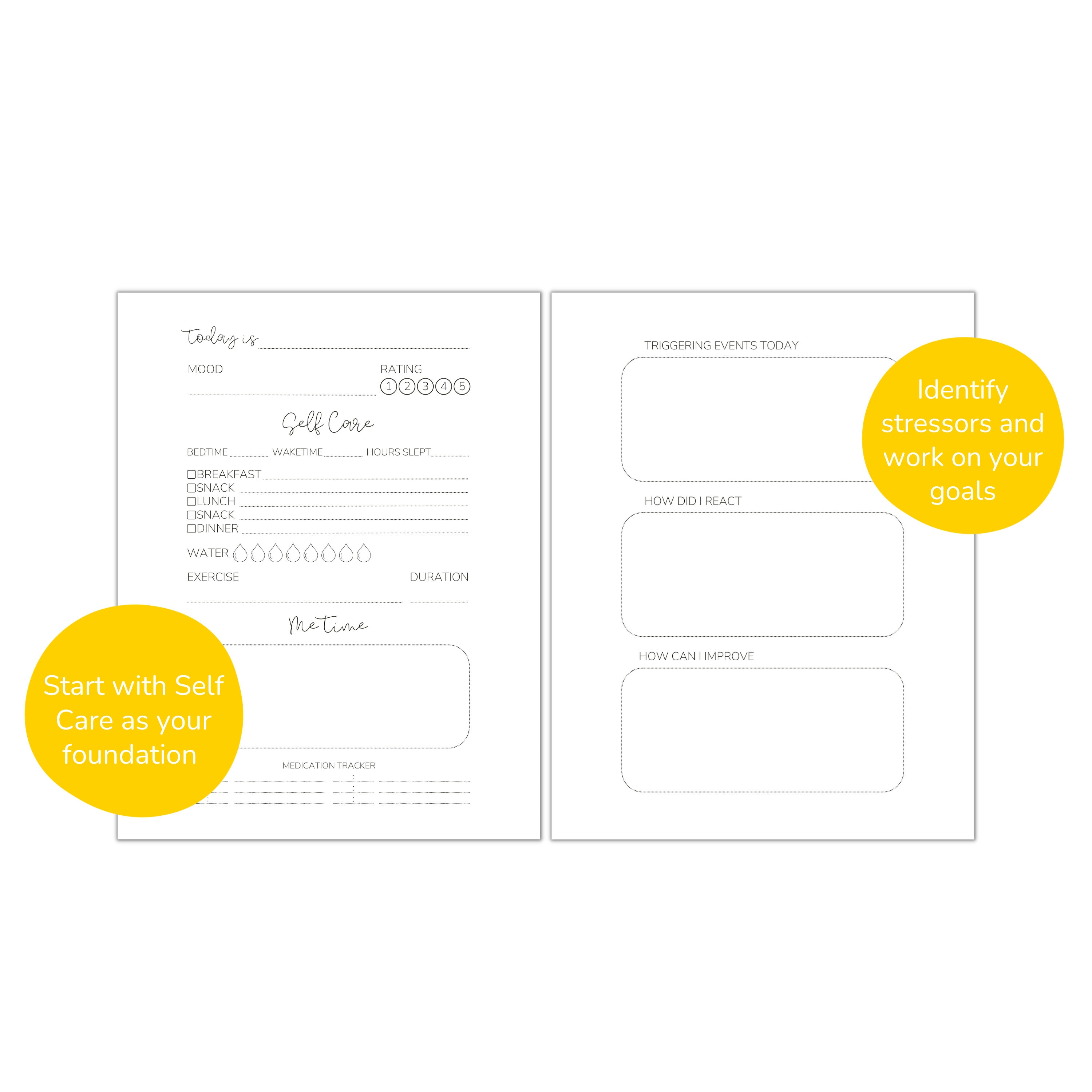 Weekly Planner with Refill Pages