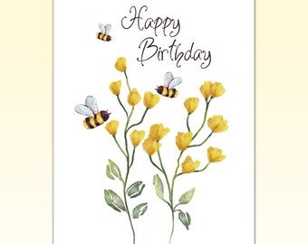 80. Geburtstagskarte Für Schwester – Luxuriöses Blumendesign Mit Bienen & Lavendel, 23x15 Cm