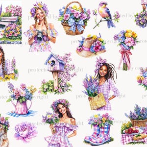 Spring Clipart Summer Clip Art Spring Flower Png Colorful Spring ...