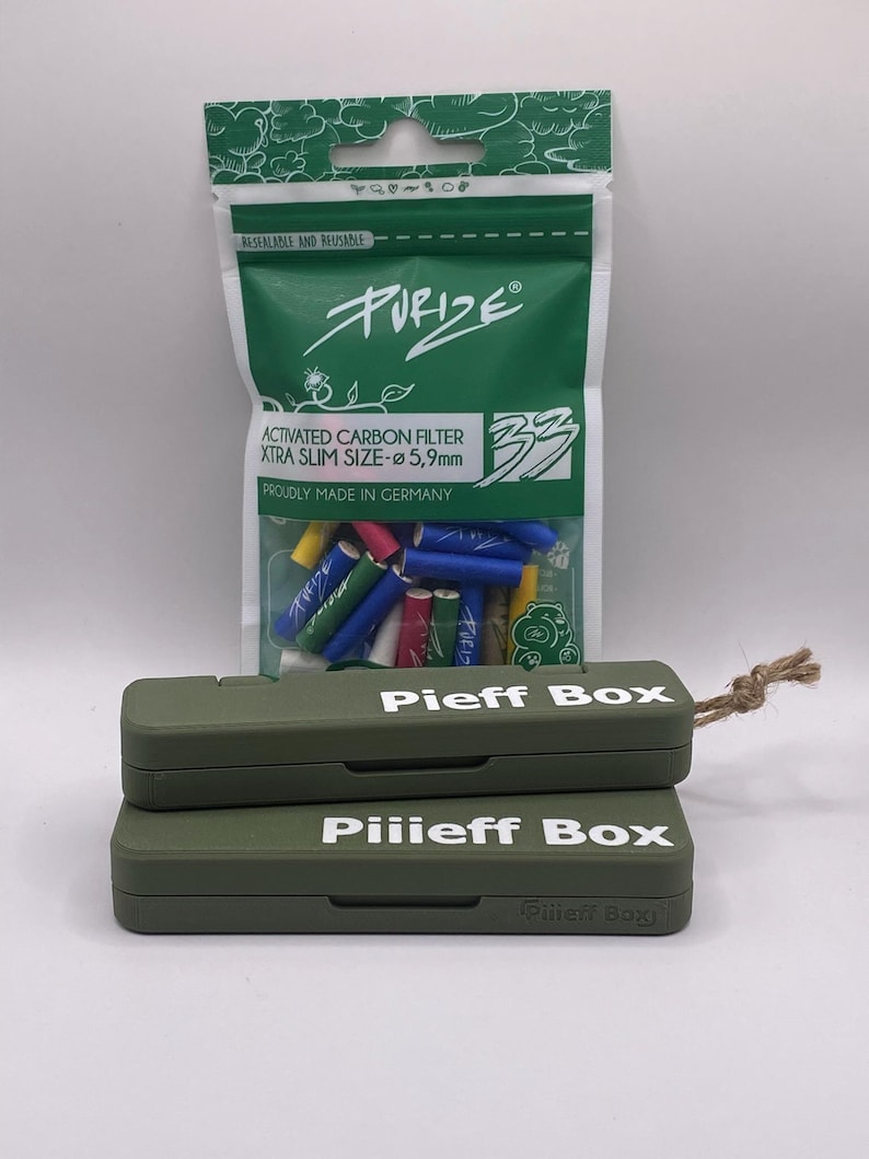 Set di custodie per articolazioni stampate in 3D, scatola da viaggio in bioplastica + Purize (33 Stck)
