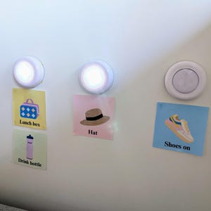 Cartes de routine du matin