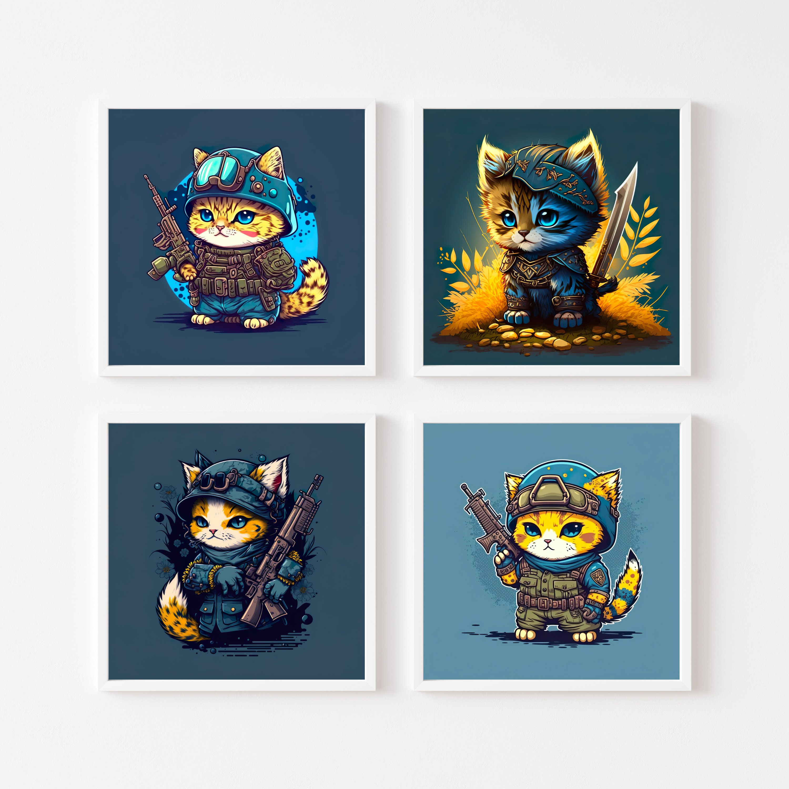 Chibi Warrior Cats Lineart