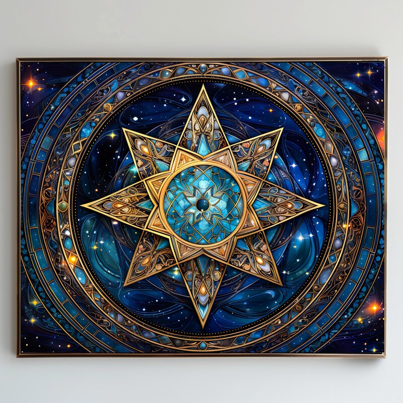 Eight Pointed Star - Etsy