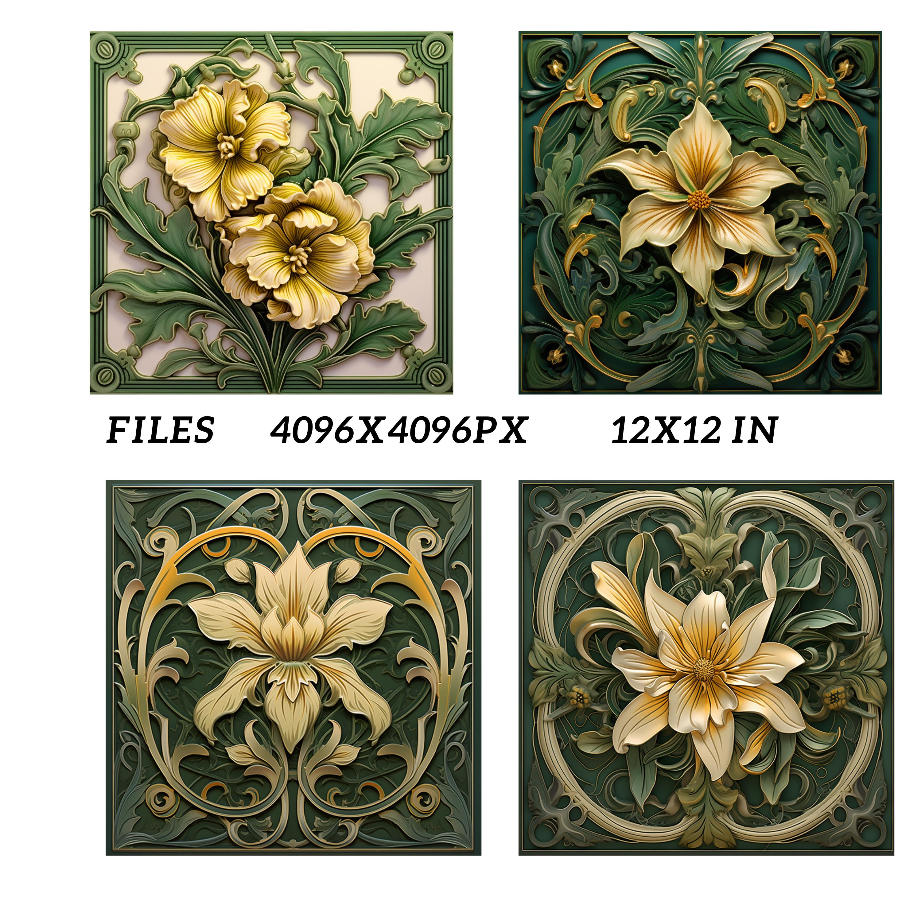 アールヌーボー アールデコ 12個セット - Etsy 日本