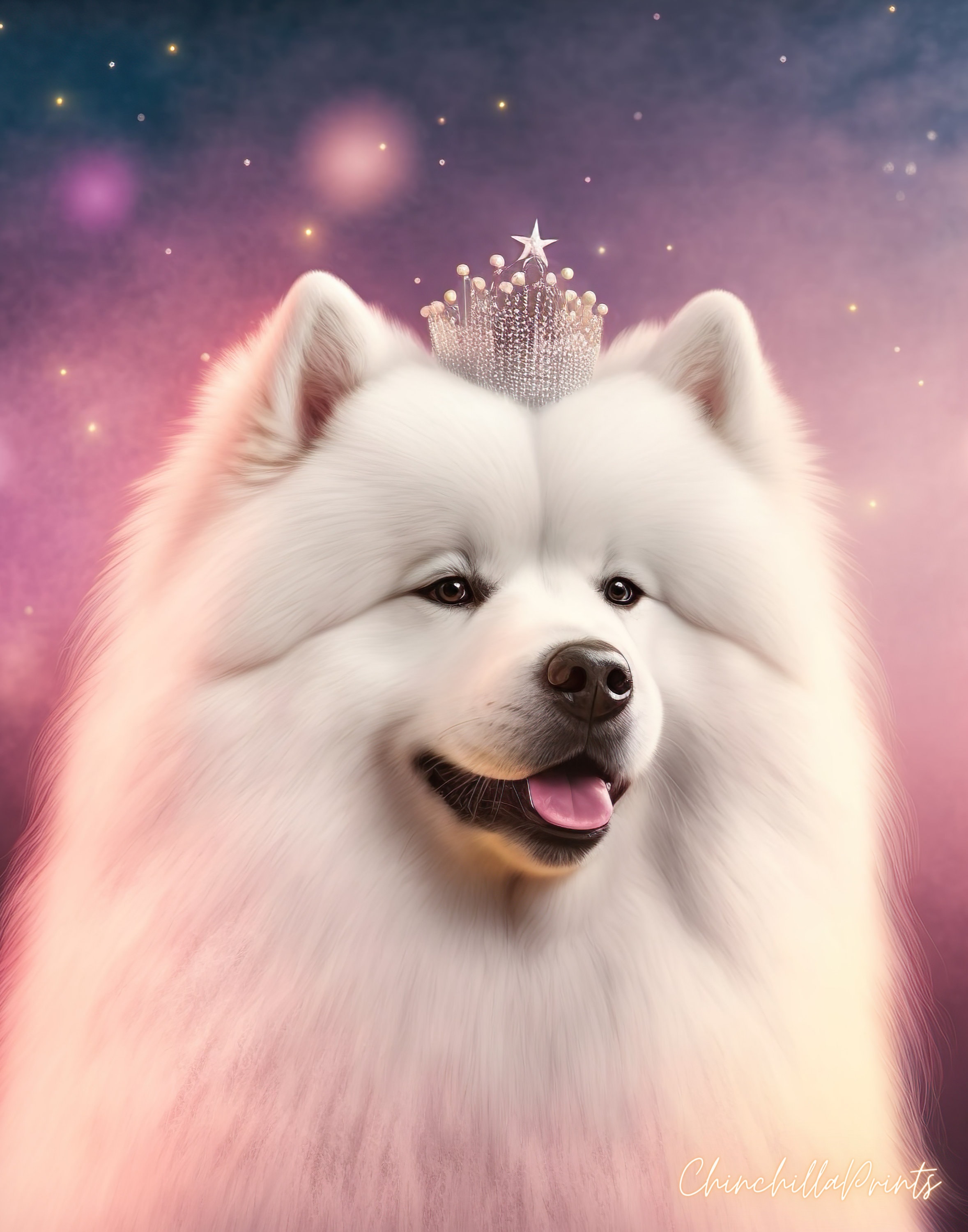 Samoyed Art Print Cute Samoyed Samoyed Princess Samoyed - Etsy