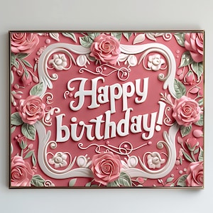 Conjunto de 5 rosas e flores Art Nouveau Art Déco