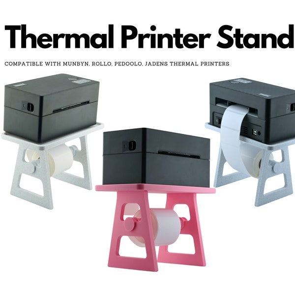 Label Holder and Printer Stand Etsy