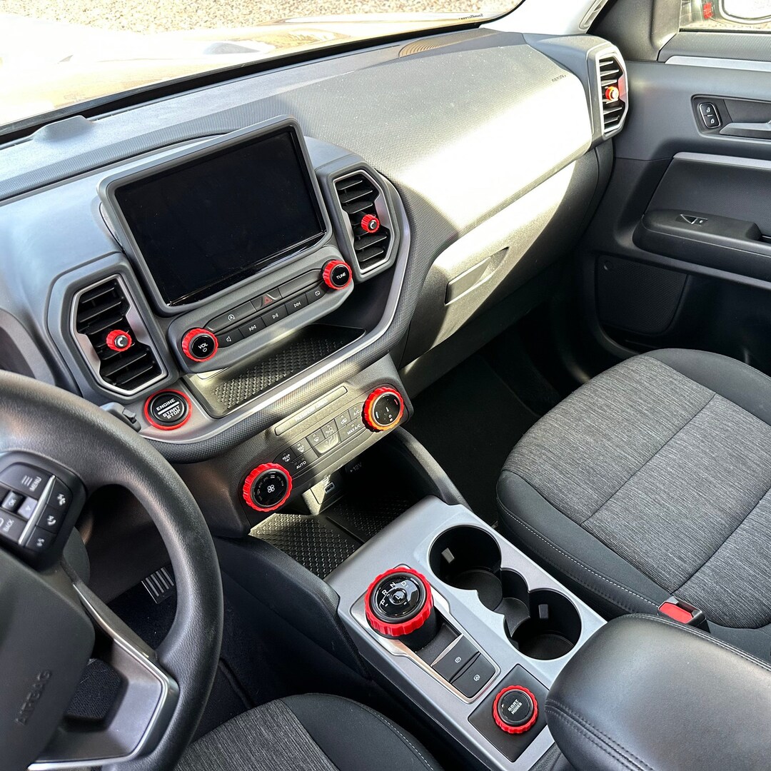 12 Knobs Set for Bronco Sport Includes Start Button Trim AC Etsy