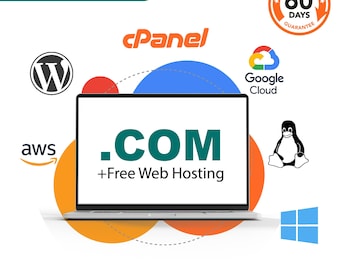 Alojamiento web gratuito durante 5 años con cualquier dominio .com/.co.uk. Registro de dominio SSL y creador de sitios web CDN incluidos durante 1 año.