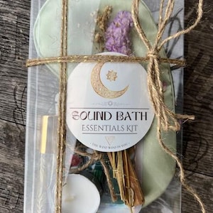 Sound Bath Essentials Kit| Sound Bath Therapy| SelfCare| At Home Sound Bath | Meditation| Energy Healing