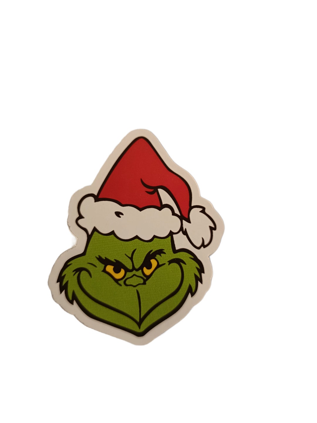 The Grinch Sticker, Grinch, Christmas, Green, Sticker, Holiday Etsy