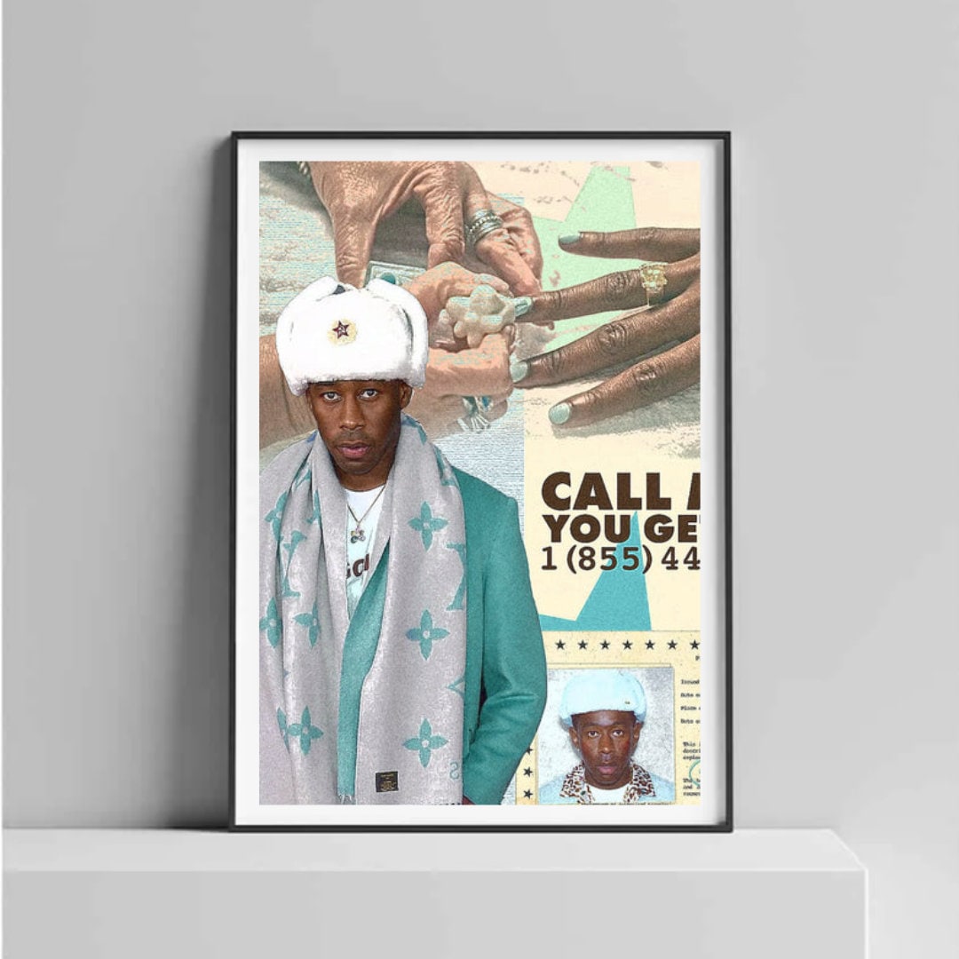 Tyler the Creator Poster Call Me If You Get Lost Album Etsy
