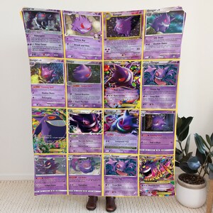 M Gengar & M Shiny Gengar Ex Proxy Pokemon Card Premium Quality Set 2 Cards