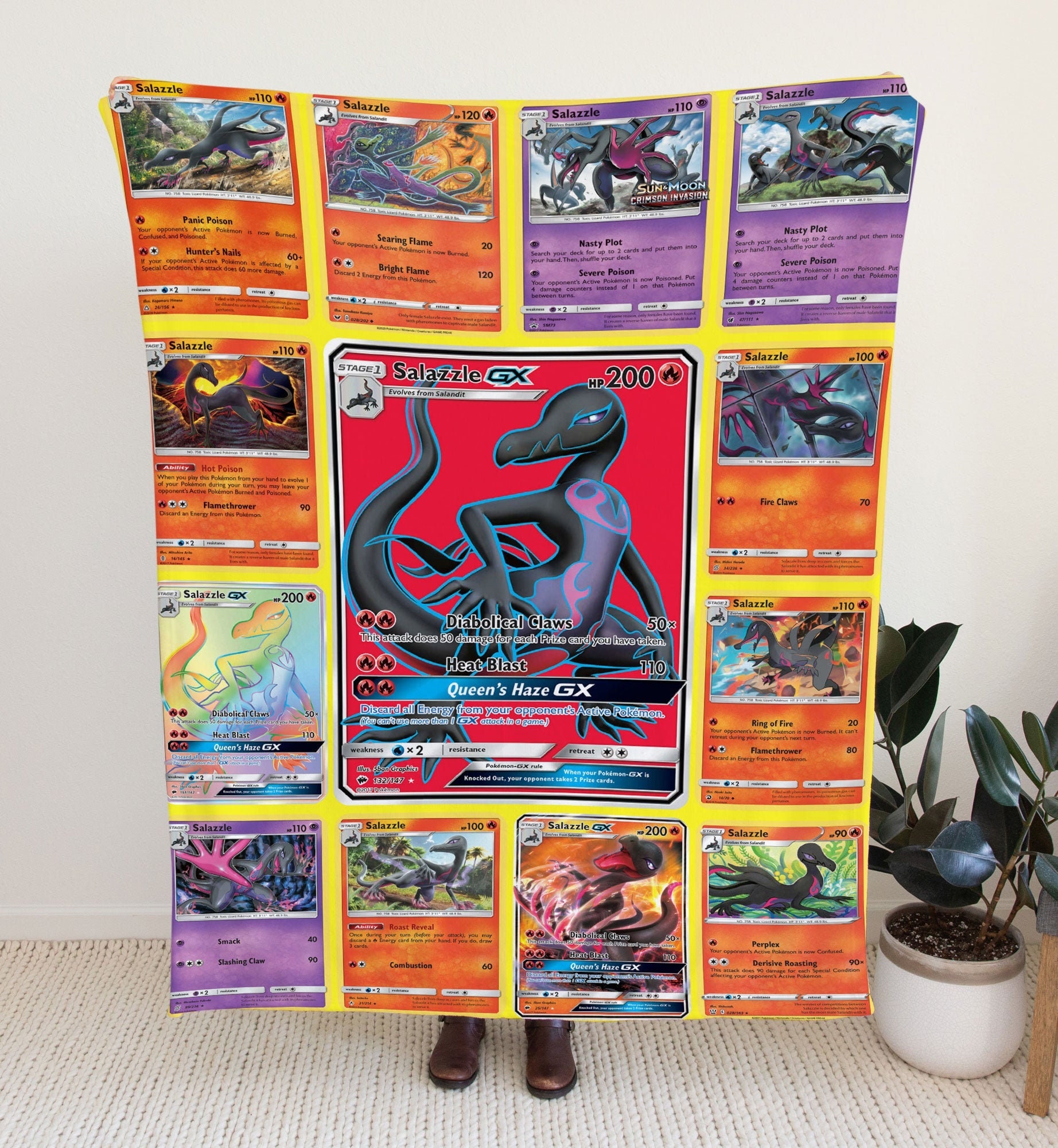 Salazzle-GX (151/147), Busca de Cards