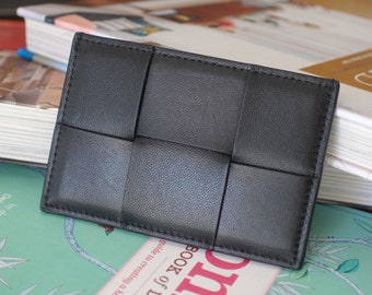 Goyard Victoire Men’s Black Wallet YK Initials Custom