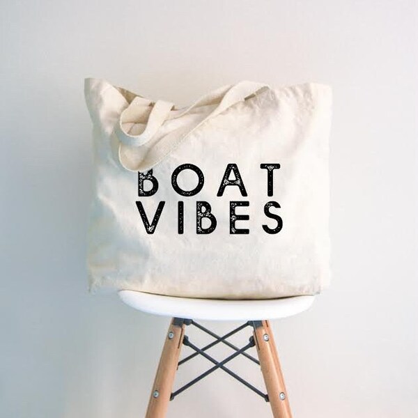 Boat Tote Bag Etsy