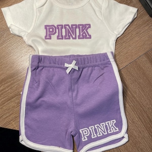 Baby girl short set