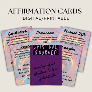 Gottes Versprechen Affirmationskarten