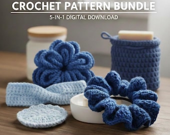 Paquete de patrones de spa de crochet