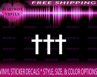 Crosses Band Decal