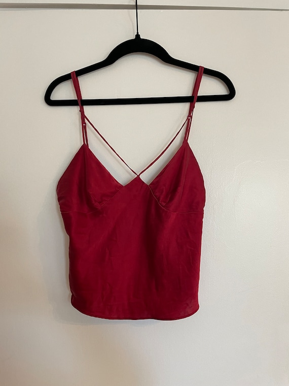 vintage silk Victoria's Secret top - Gem