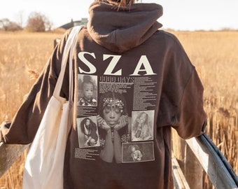 Sweat à capuche S.Z.A, vintage S.Z.A Album S.O.S Sweatshirt, Chemise Tour 2023, Tenue S.Z.A, Cadeau pour hommes