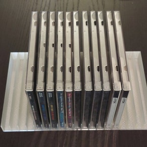 3D Printed CD Rack Shelf Storage Organizer (multiple Color and Size ...