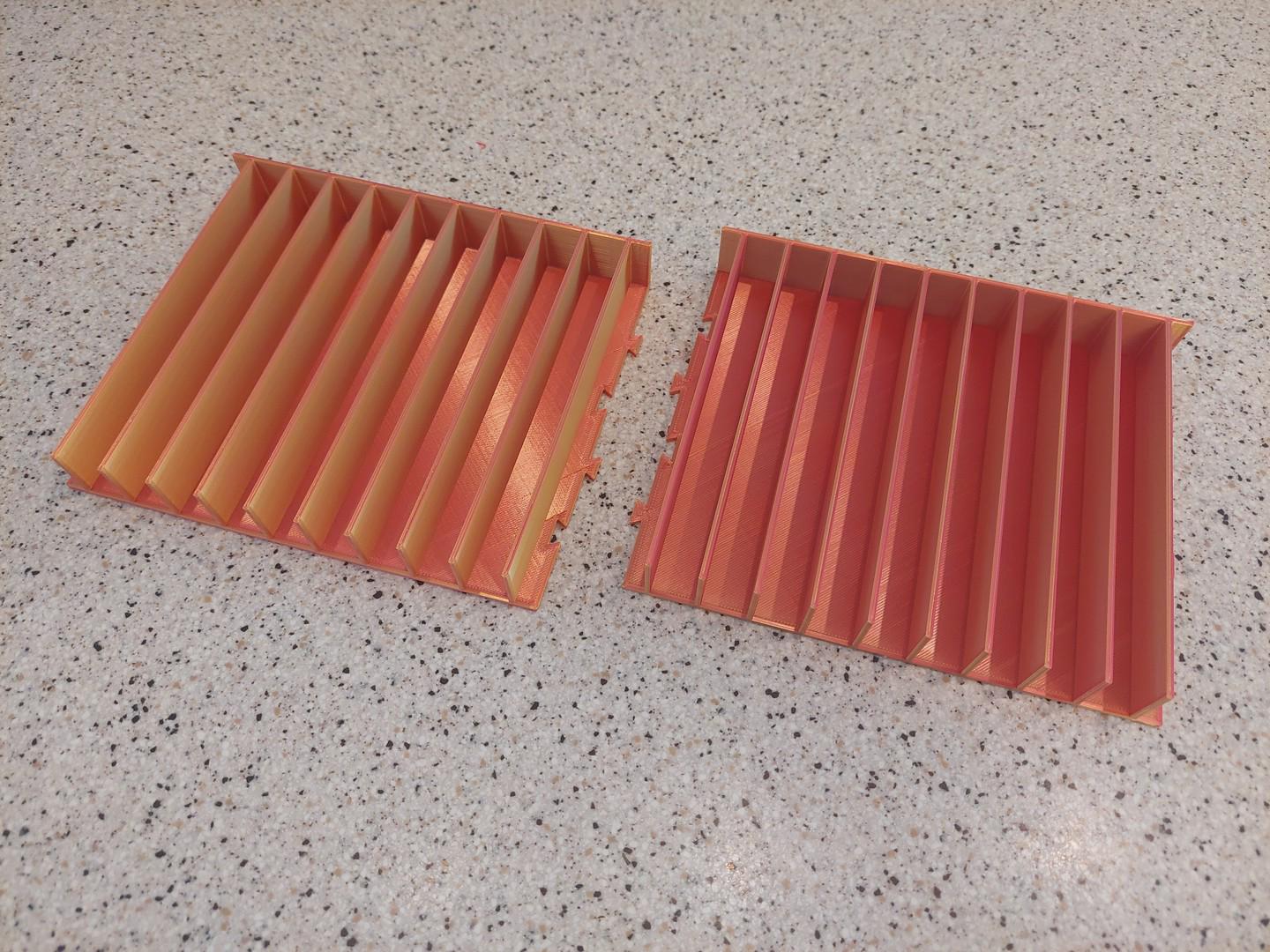 3D Printed CD Rack Vertical Storage Organizer (multiple Color and Size ...