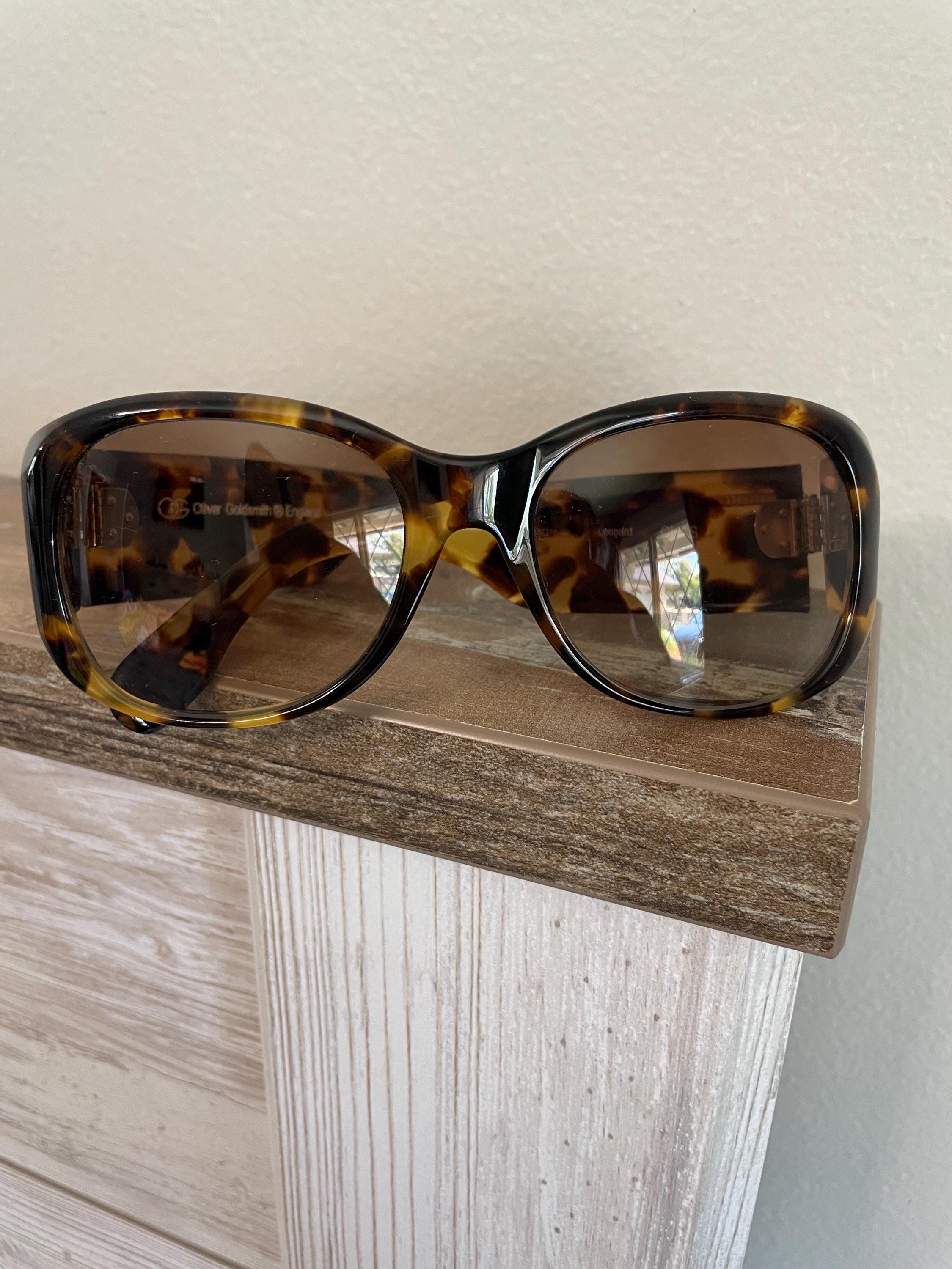 VINTAGE RARE OLIVER GOLDSMITH   GOLD SIDES  SUNGLASSES Oliver Goldsmith KARA Vintage Sunglasses – Ed & Sarna  main image 3