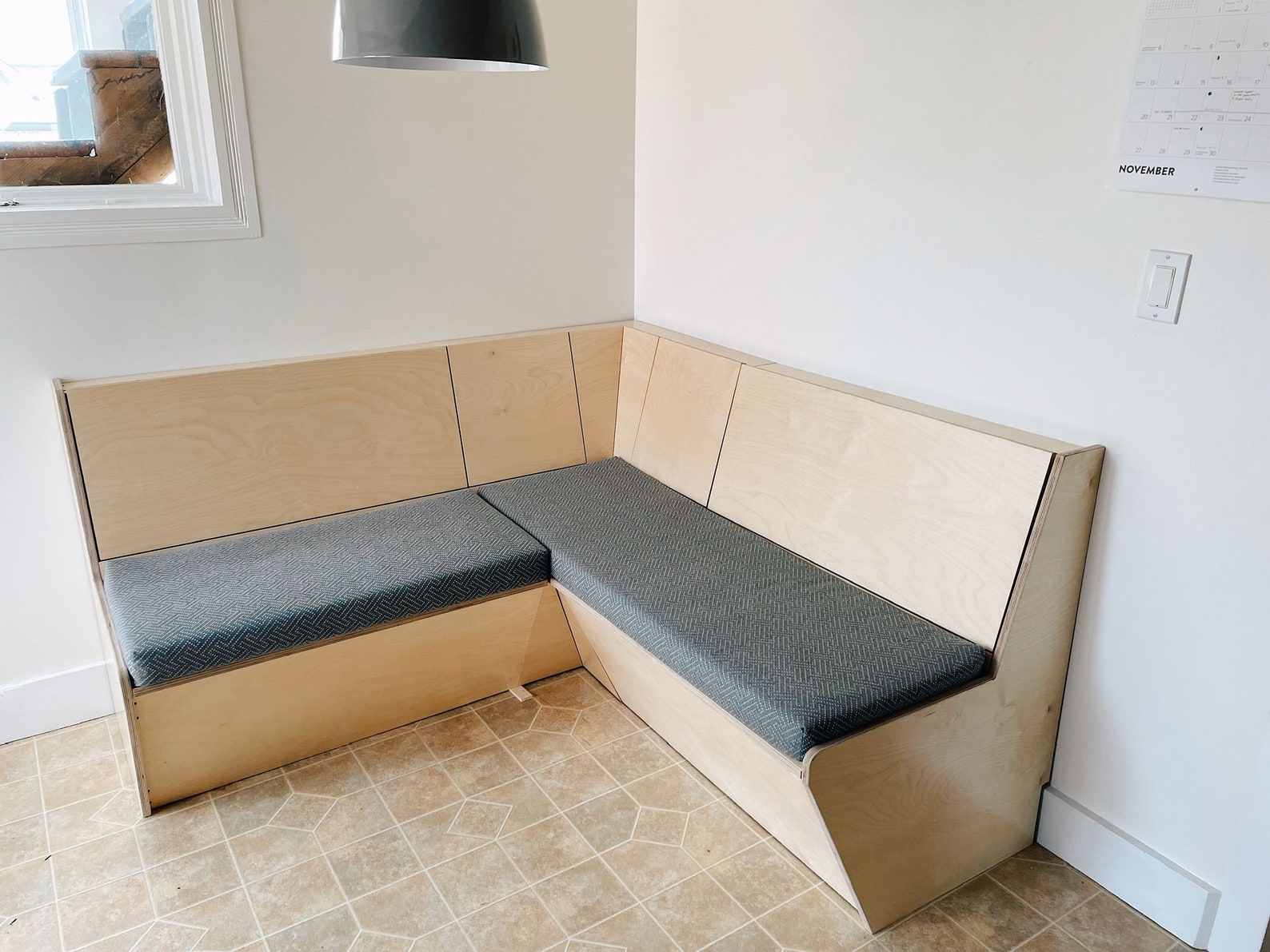 Custom Breakfast Nook DEPOSIT | Banquette, Booth and Bench Seating ...