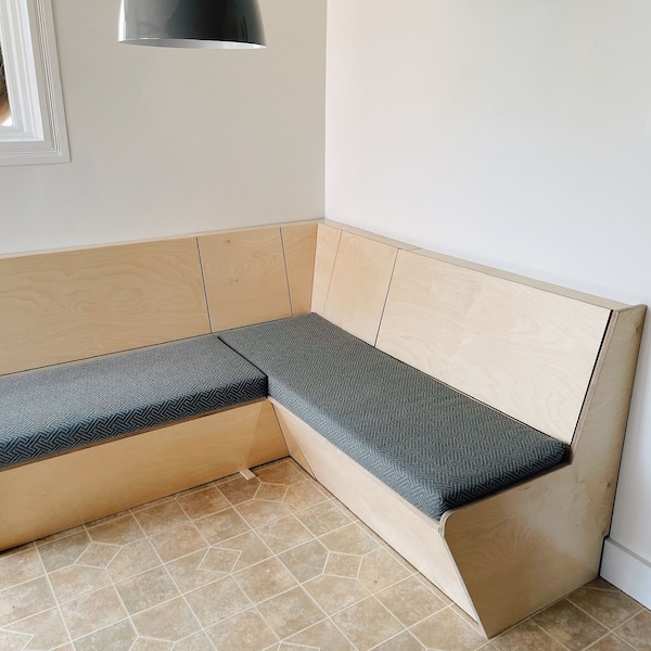 DESIGN DEPOSIT | Custom breakfast nook | banquette, booth and benches | Northerly Customs